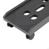 CPU Rolling Holder Stand Computer Mainframe Bracket with 4 Caster Mobile Cart PC