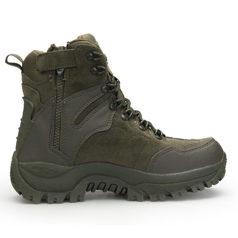 Men Desert Boots Adventure Outdoor Short Combat Boots Plus Size Black Jungle Cross-country Hiking Shoes