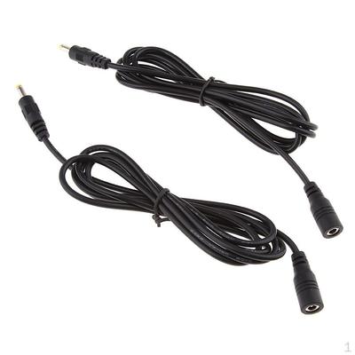 2x DC 4.0x1.7mm Buchse auf Stecker Kabel