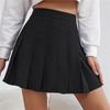 Women Fashion Pleated Skirt High Waist Sexy Skirts Tennis Skirt Casual Pleated Mini Skirt