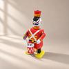Marching Drummer Tin Wind-up Toy Vintage Tinplate Clockwork Handmade