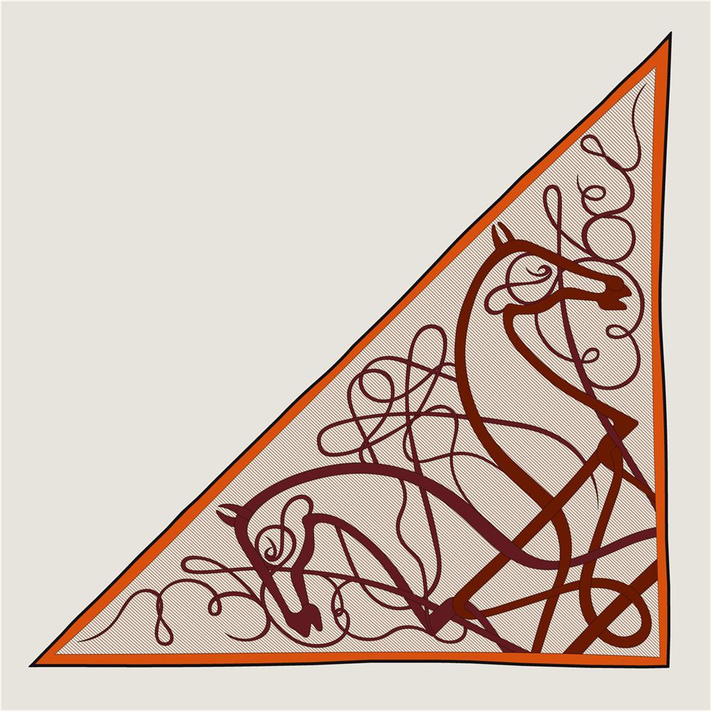 30% Silk 70% Cashmere Scarf Women Hand Rolled Fashion Print Triangle Scarves Wraps Bandana Big Hijabs Female Foulard