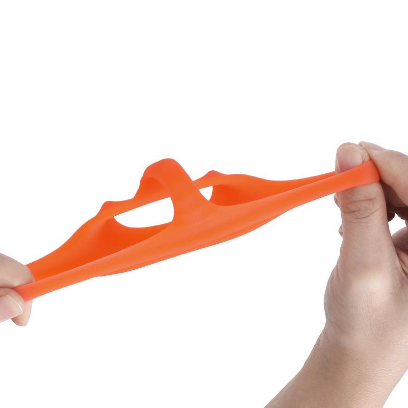 Silicone Non-Vibrating Men's Cock Ring - Four-Hole Design (HA-822)