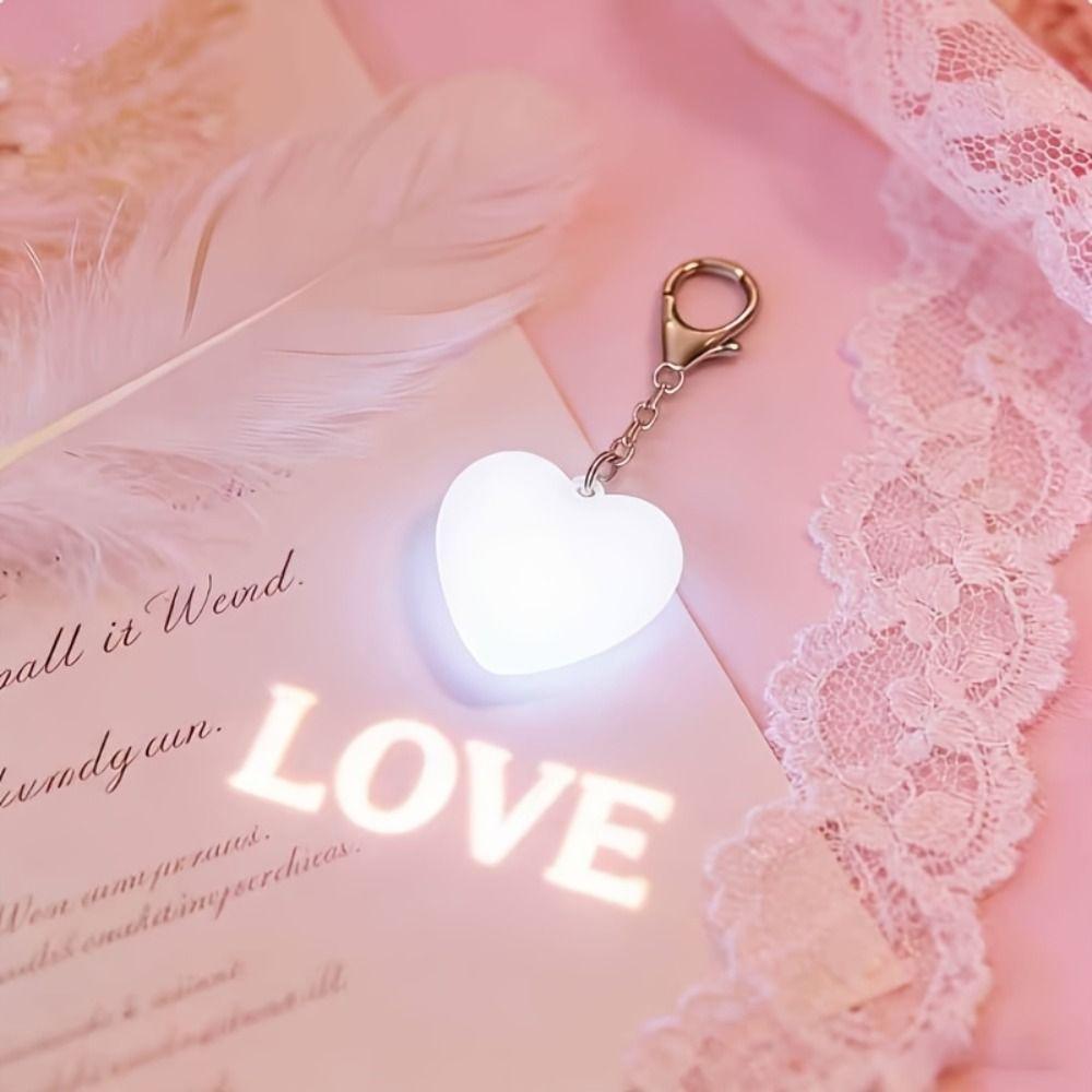 Automatic Motion Activation Heart-Shaped LED Light Touch Control Handbag Light Night Light