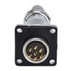400V WS16 Aviation Plug Socket Connector Stable Electrical Performance Waterproof Power Connector
