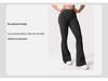 Custom Outdoor Peach Yoga Flare Pants - Stylish, Pocketed, Sport & Workwear for Women