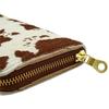 AGILITY affa "Grotto" Harako (1 color) [Long wallet, Harako, Made in Japan]  Black and White