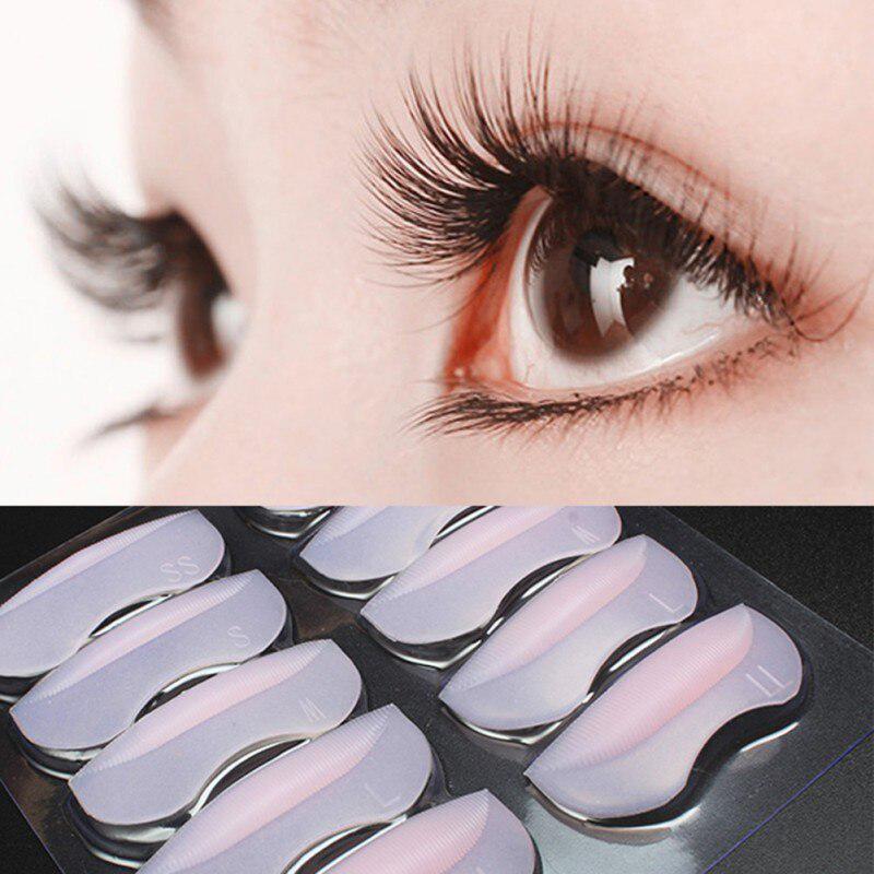 Buy 5 Pairs With Different Sizes Silicone Eyelash Perming Curler