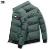 2024 Winter Men's Plus Size Cotton Workwear Jacket - Windproof and Small-Padded