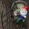 Resin Handicraft Piano Iron Window Hanging Tree Decoration Courtyard Trunks Statue