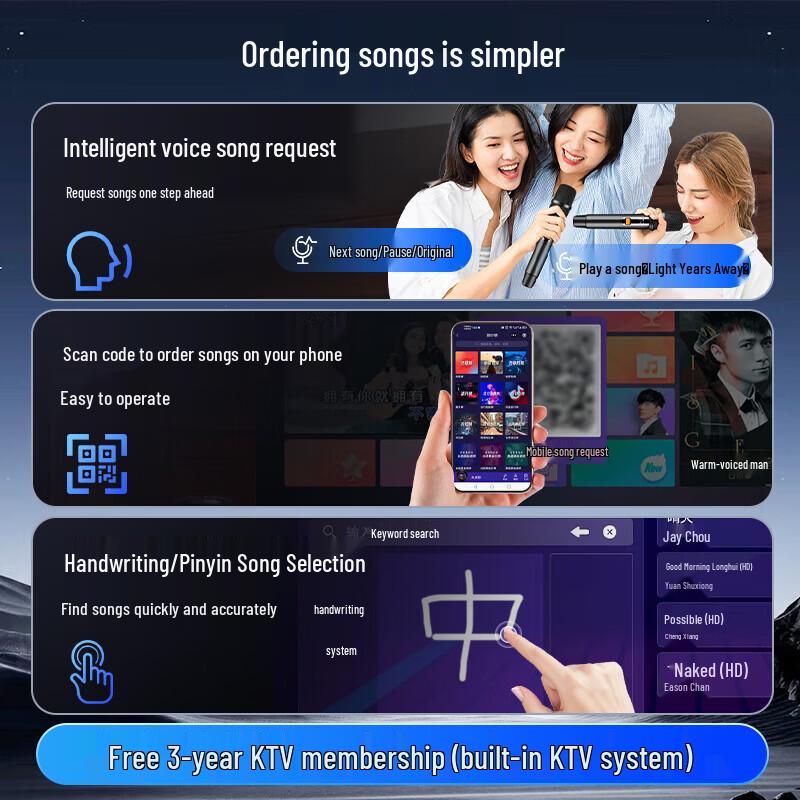 SAST SA-518 Portable Karaoke System with 18-inch Subwoofer CN Plug (adapter Included) (CN Version)