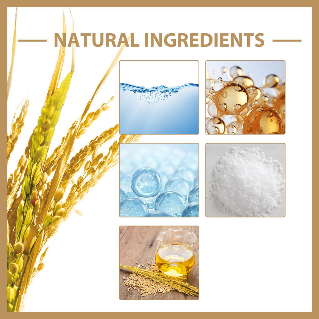 EELHOE Reistoner, feuchtigkeitsspendendes Wasser, Ölkontrolle, glättet Gesichtsfalten, verkleinert Poren, repariert Hautpflege, Reiswassertoner, 150 ml