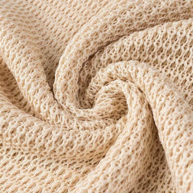 Kaslead New Arrival Women's Clothing Fashion Style Fashion Minimalist Tassel Sleeveless round Neck Knitting Dress