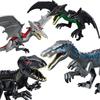 Jurassic World Brutální Raptor Stavebnice Dinosauří Kostky Tyrannosaurus Indominus I-Rex Skládací Hračka Pro Děti Dárky