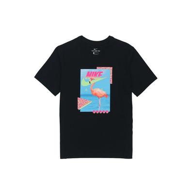 Sport-T-Shirt mit Flamingo-Print und Grafik für Herren, Schwarz, DD1283-010