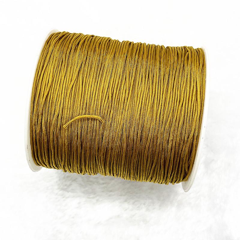 10Meters/lot 1.0mm Nylon Cord Thread Chinese Knot Macrame Cord Bracelet Braided String DIY Tassels Beading String Thread