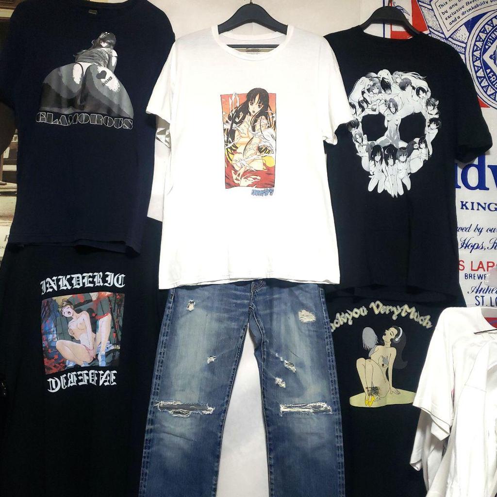 [USED] WIND AND SEA Nirvana Live Long Sleeve Tee