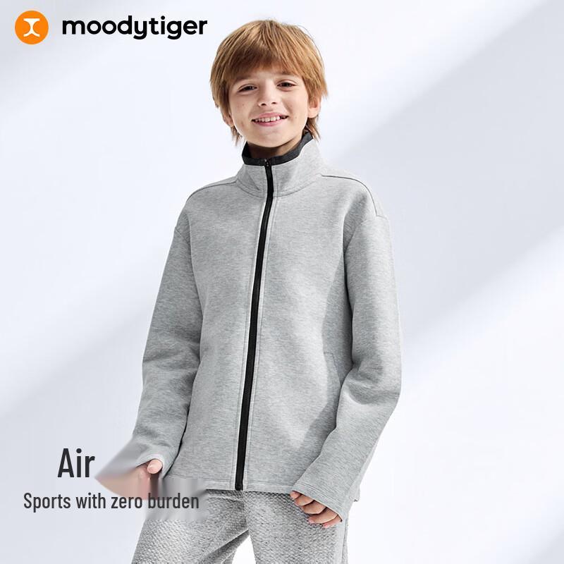 

Ультралегкая спортивная куртка Moodytiger для мальчиков, с воротником-стойкой, воздушный слой 165