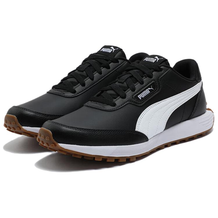 New PUMA Low Top Casual Shoes Unisex Black 401814-01
