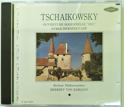 CD PYOTR ILYICH TCHAIKOVSKY BERLINER   TSCHAIKOWSKY OUVERTURE SOLENNELLE  CC1042 Classic Japan Classical Used