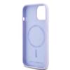 Karl Lagerfeld Klhmp15Sscmkcrhu Iphone15 6.1 Fioletowy/Purple Hardcase Silicone Karl&Choupette Heads Ring Magsafe
