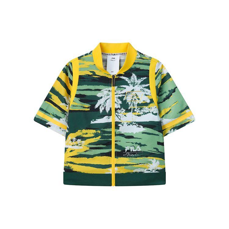 

Fila X 3.1 Phillip Lim Камуфляжная куртка с коротким рукавом Женская верхняя одежда Зеленый F11W126702F-GN