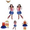 Wonder Woman Cosplay Costume For Kids Halloween And Party Suit For Girls