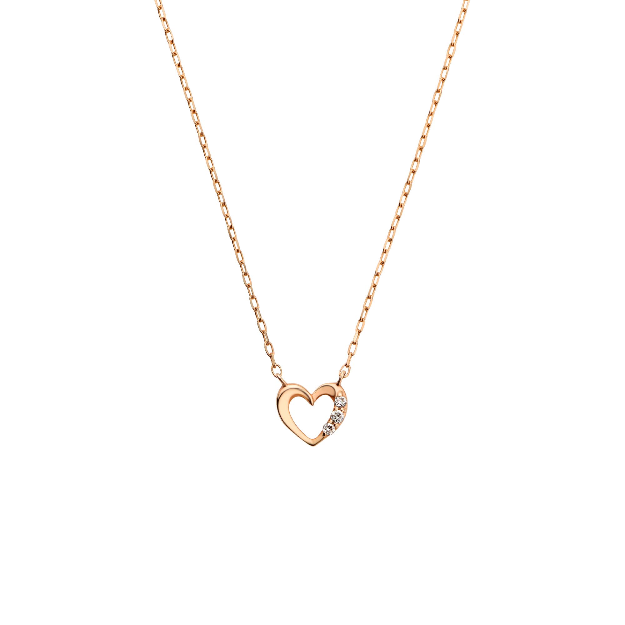 

K10PG Diamond Necklace AJAN163740DI [Vendome Aoyama] [Official]