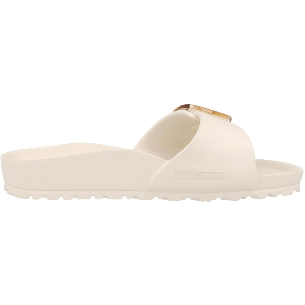 Birkenstock Madrid Big Buckle EVA Eggshell Sports Size White Sandals, Women's, 24.5,