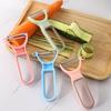 Vegetable and Fruit Stainless Steel Peeler for Household Use - Multi-functional Fruit and Vegetable Peeler with Sharp Blade for Peeling.