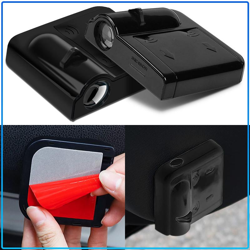 2Pcs Car Door Emblem Light LED Welcome Lamp Wireless Laser Projector For Alfa Romeo 147 159 156 Giulietta Giulia Mito Spider Alpha Nheadrest