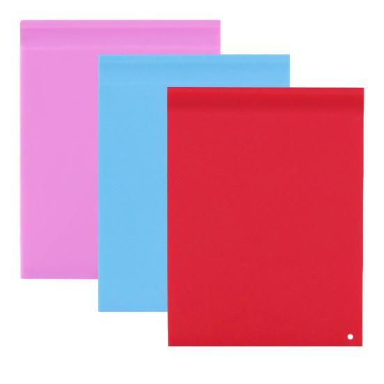 Reusable Silicone Writing Board Notebook with Badge Clip for Nurses Teachers Erasable Notepad with Pen Loop Eco-Friendly Memo Pad