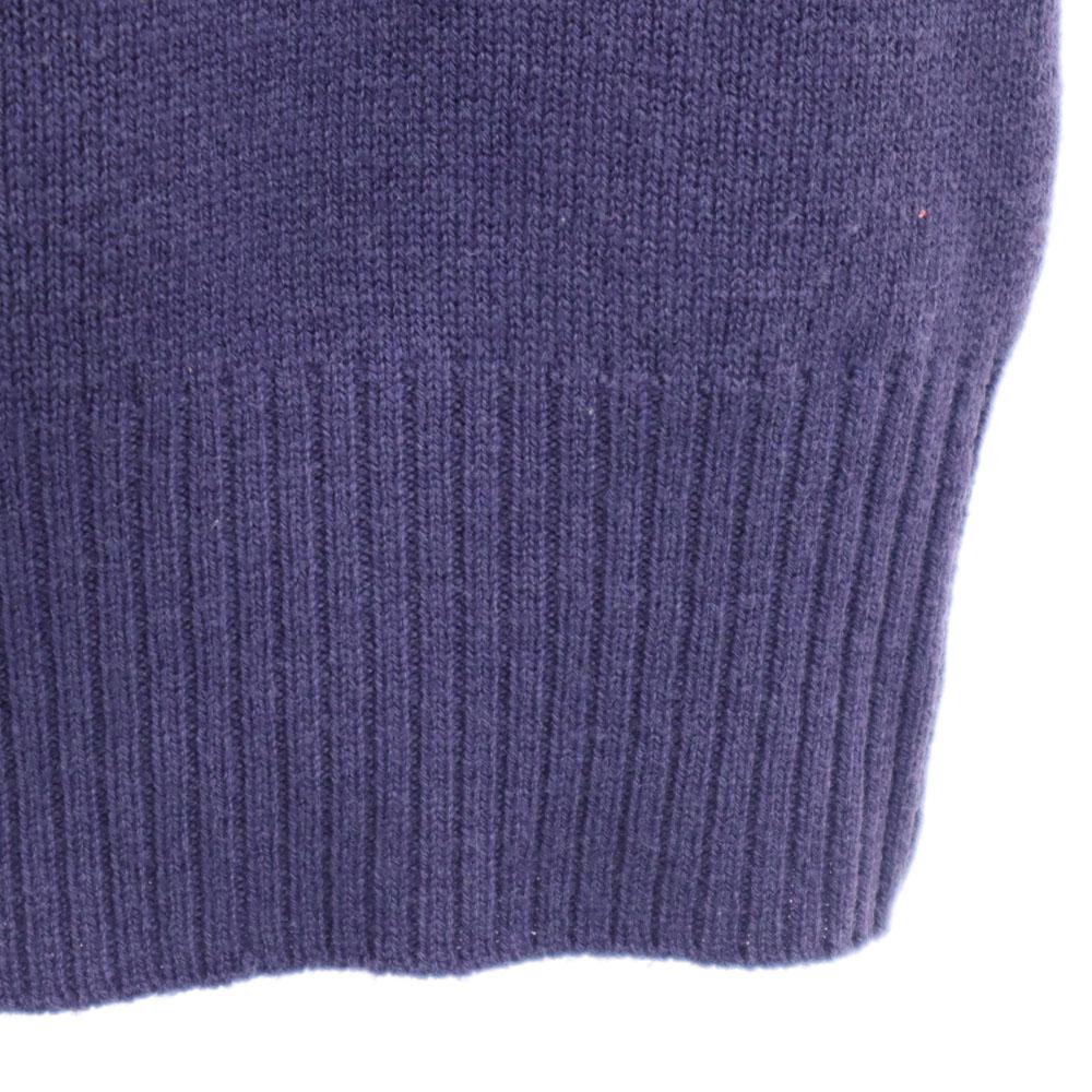 NAPAPIJRI Long sleeve sweater L Purple knit Men's Used
