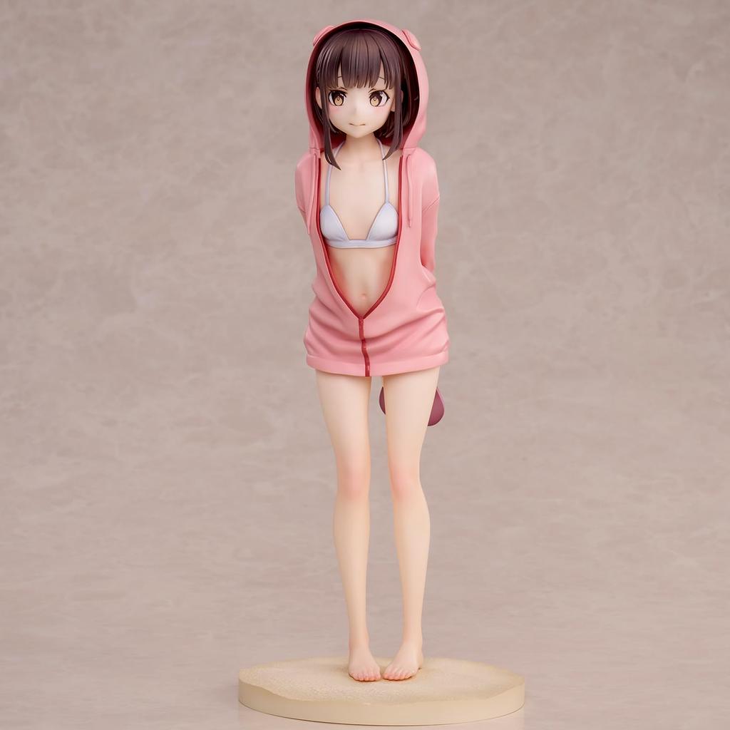 Jonsun Illustration Parka PVC ABS Painted Complete Figure "Swimsuit Misaki" Non-scale &
