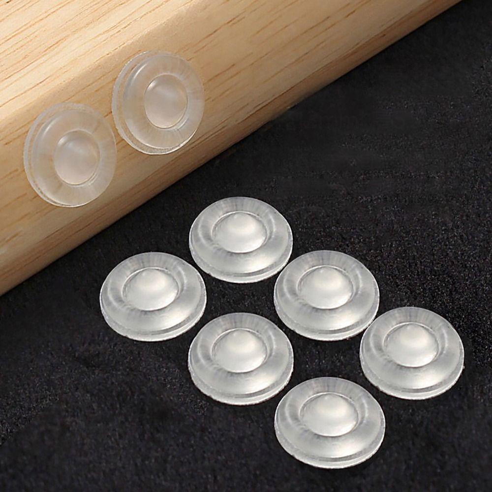 50Pcs/Sheet Rubber Silicone Anti-collision Particle Wall Cushion Stickers