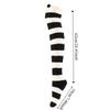 Kawaii Striped Over-knee High Socks Bear Cartoon Winter Stockings Women Hosiery Thigh High Calf Snow Scoks Kids