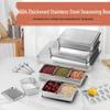 777 Stainless Steel Kitchen Condiment Storage Box