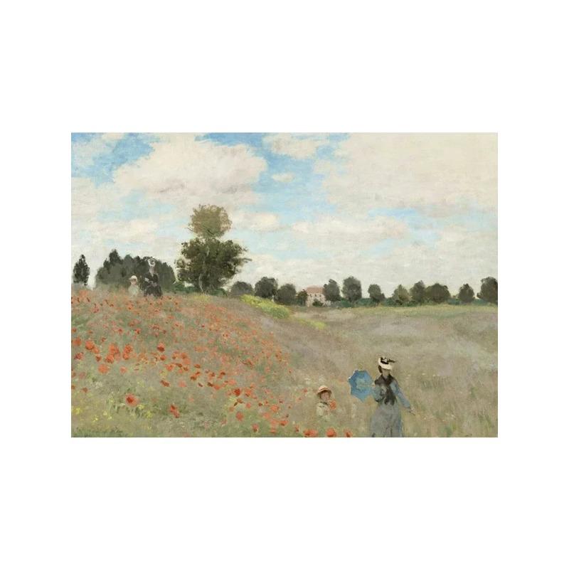 Claude Monet Exhibition Art Posters Canvas Oil Painting Garden Boat Lake Landscape Nature Landscape Wall Art Room Home Decor