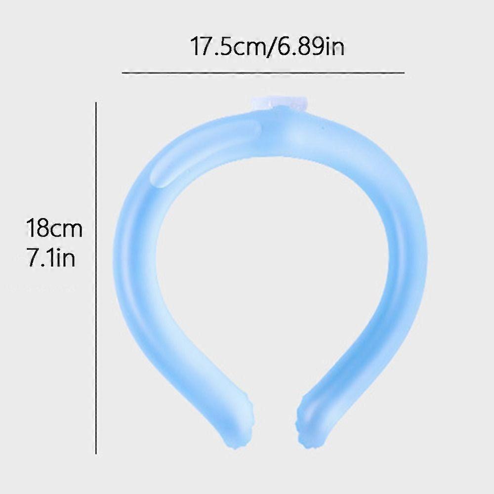 Cooling Neck Ring for Heat Relief, Reusable Ice Cushion Pillow - Portable Summer Cooling Wrap