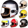 Motorcycle Riding Retro Men's Full Helmet Safe Comfortable Lightweight Women's Full Helmet DOT Certified