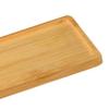 Wooden Coaster for Drinks Natural Rectangular Retro Insulated Coaster Cup Mat for Tabletop