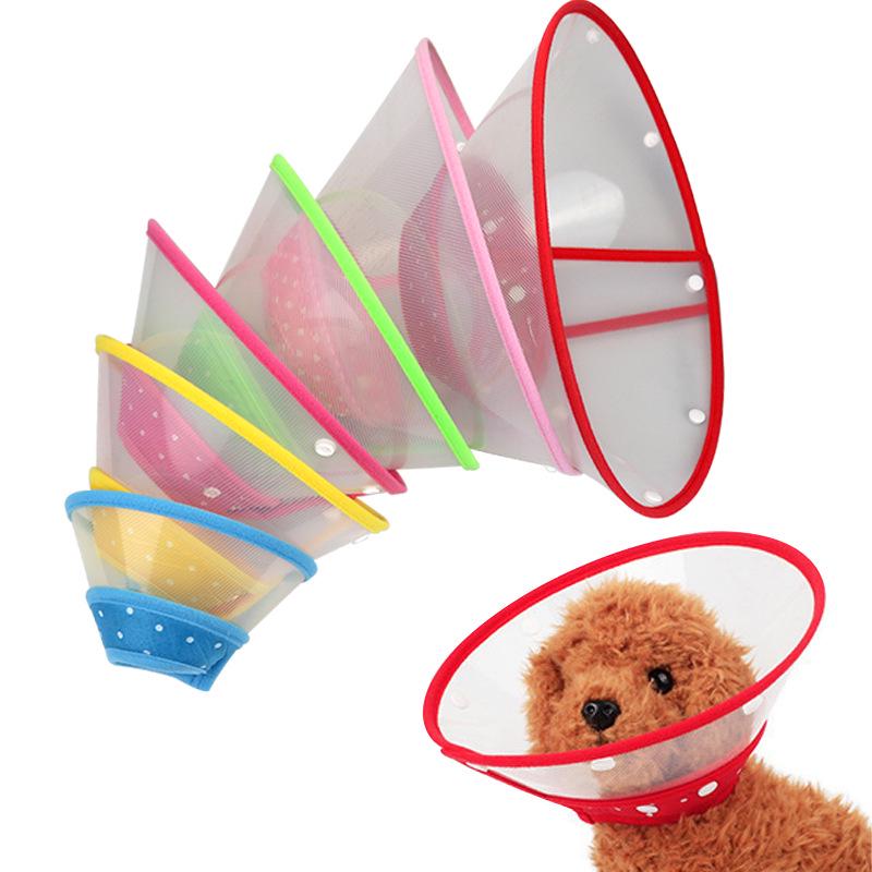 Colorful Elizabethan Collar for Cats & Dogs - Soft, Anti-Bite, Anti-Lick Neck Protection.
