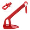 Winch Anchor Highly Simulation Decoration Fit for SCX10 1 10 Remote Control  CarRed