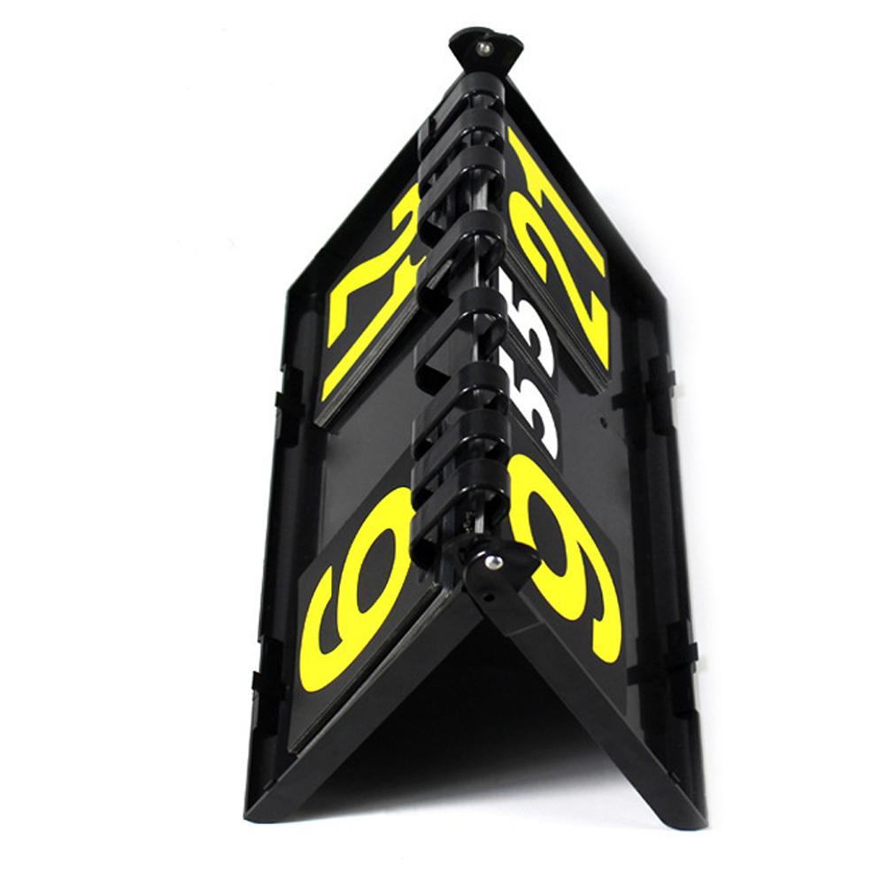 Anzeigetafel Punktezähler 4 Ziffern Tragbar Einfach Umklappen Punktezähler für Basketball Tennis Tischtennis Fußball Volleyball