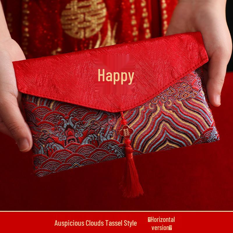 Luxury Red Envelope for Engagement and Gifts - Large Size