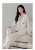 Unconscious and Comfortable Vertical Striped Pajama Set for Women