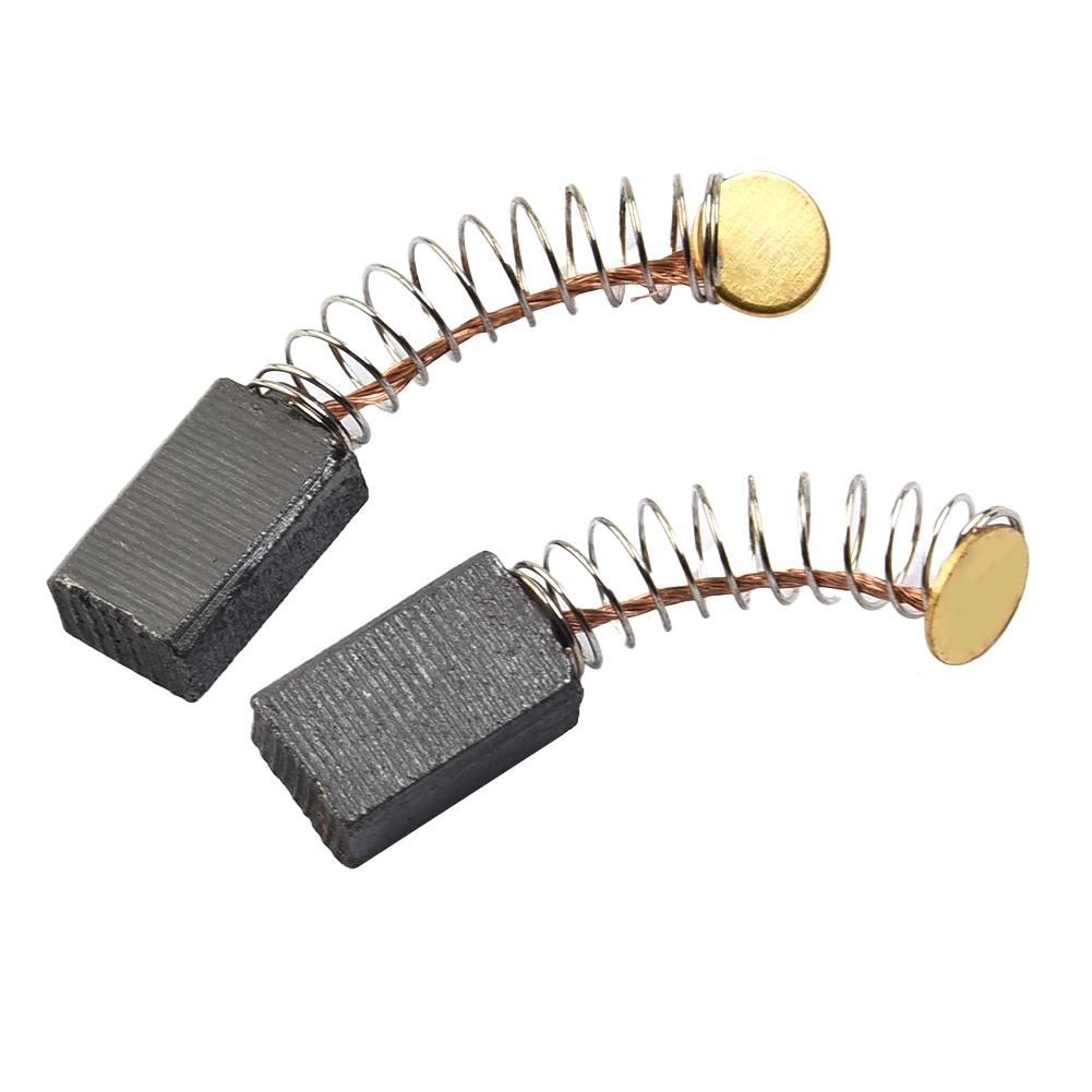 10pcs Carbon Brushes for Electric Motors 12x8x5mm Replacement Parts Suitable for Power Tools Including Vacuum Cleaners and Saws
