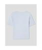 8SECONDS Crop Short Sleeve T-Shirt Sky Blue