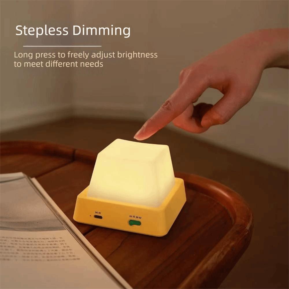 Timing Function LED Night Lights Press Switch Led Lamp Decor Table Lamp Night Light Birthday Gift