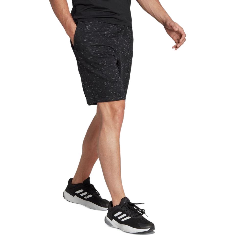 adidas Dot Logo Print Drawstring Sports Shorts Men Shorts Black HE1804